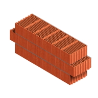 Керамический крупноформатный блок Porotherm 44